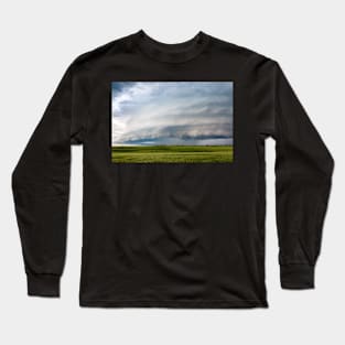 Cloud Shelf Over a Field Long Sleeve T-Shirt